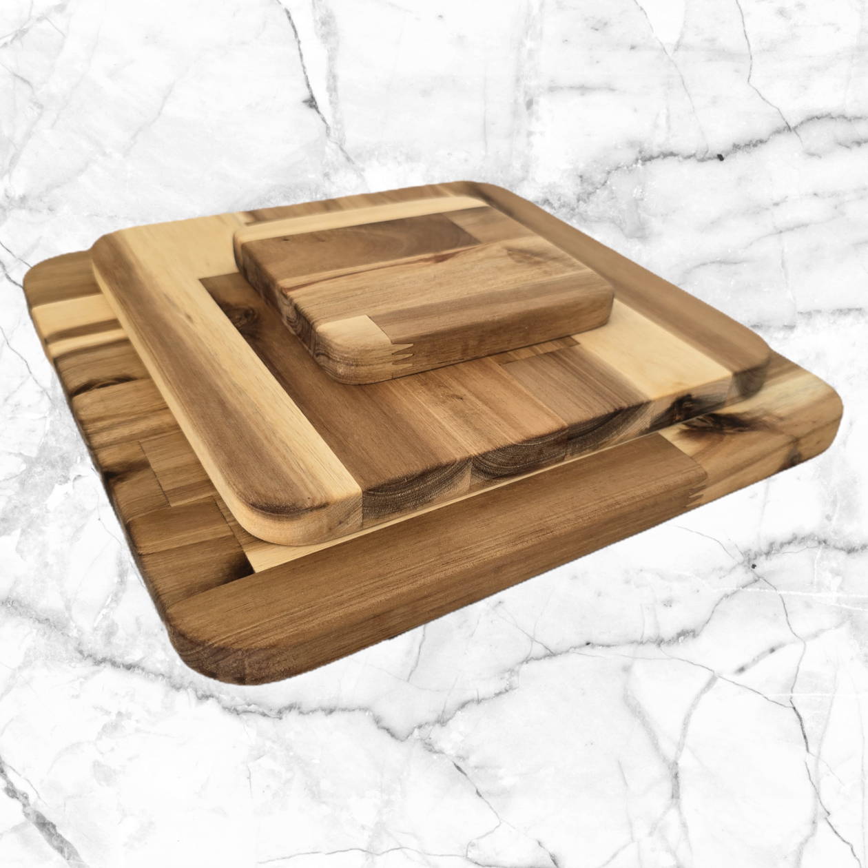 Acacia Basic Cutting Board Bundle