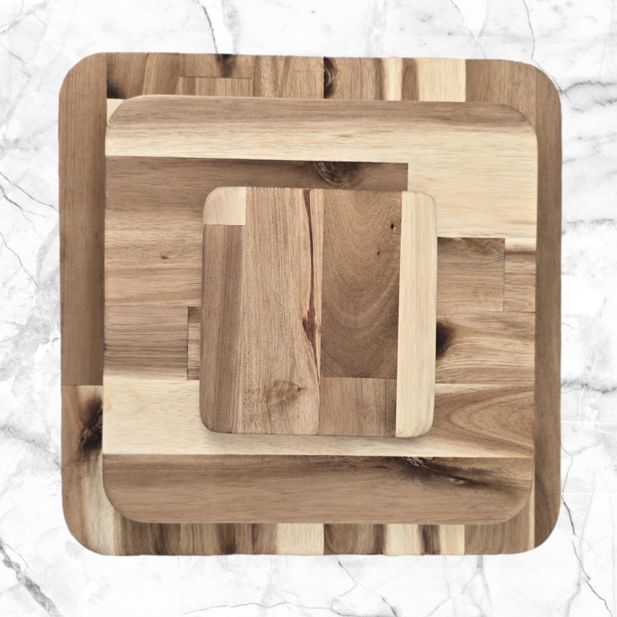Acacia Basic Cutting Board Bundle